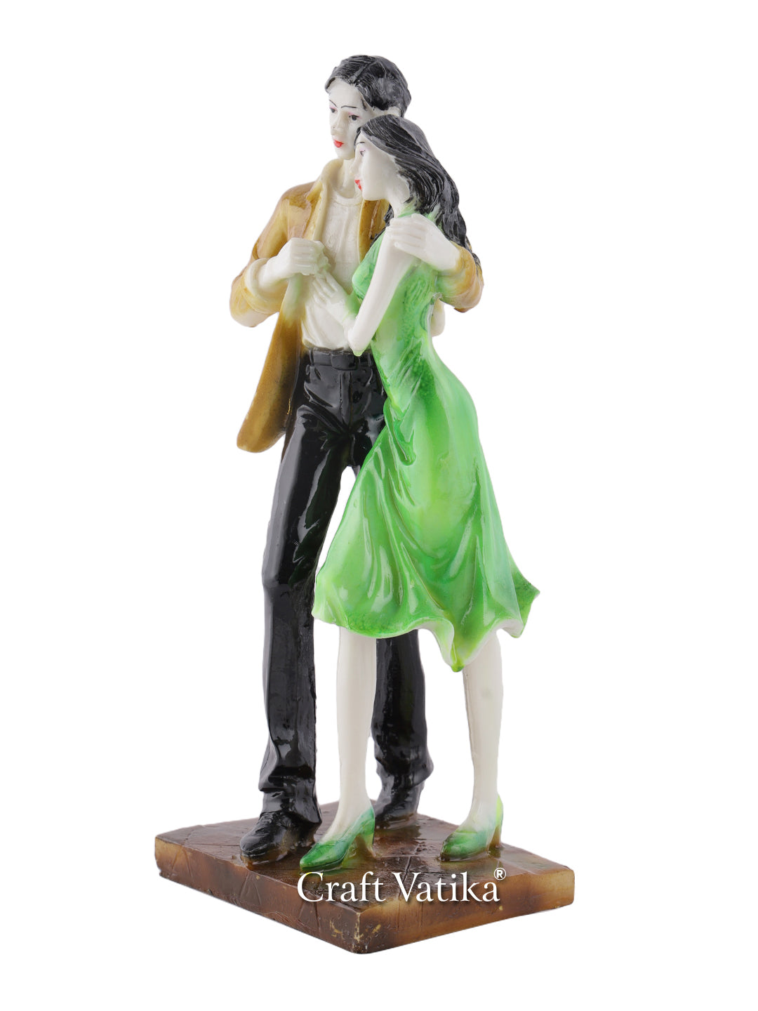 Handmade Love Couple Figurine Showpiece 