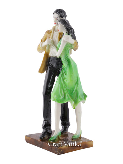 Handmade Love Couple Figurine Showpiece 