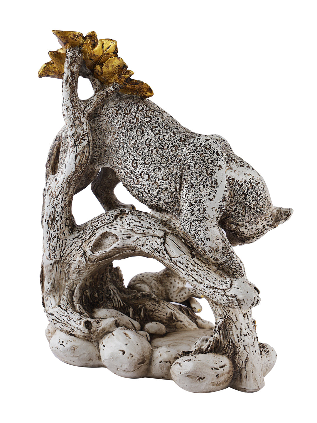 Polyresin Family of Panther Home Decorative Figurine