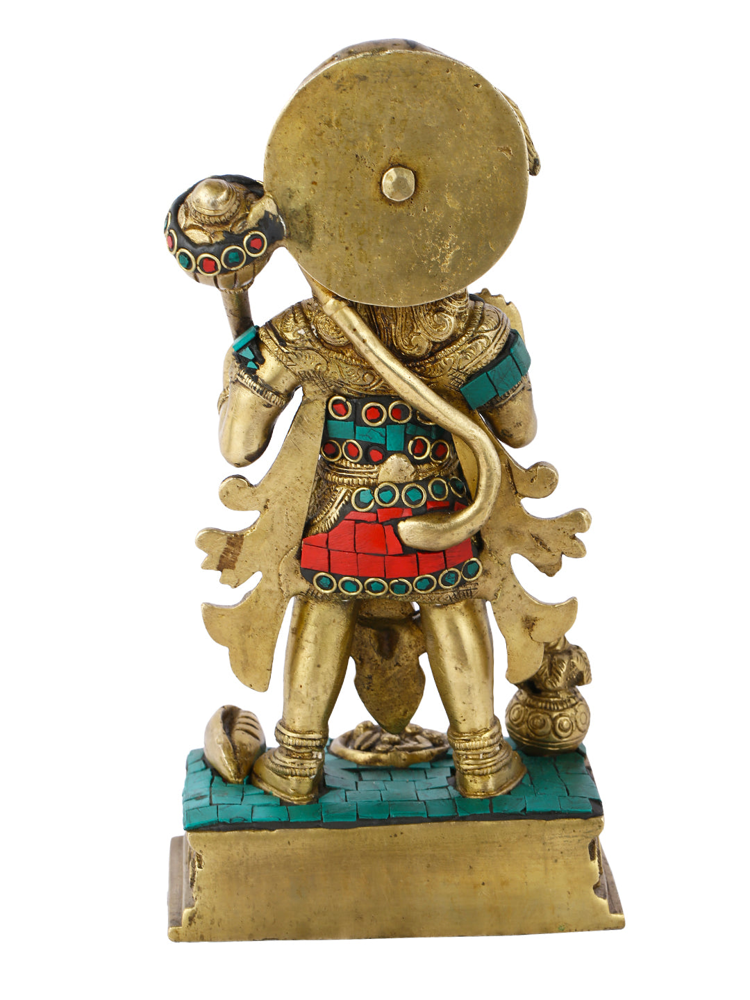 Lord Bajrang Bali Large Size In Standing Position Brass Idol Hts115